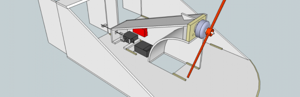 Image du plan complet de l'aeroglisseur
